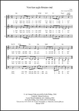 Vem kan segla forutan vind SAB choral sheet music cover